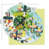 Avenue Mandarine Puzzel groot formaat, Seizoen - Multicolor (PU007O )